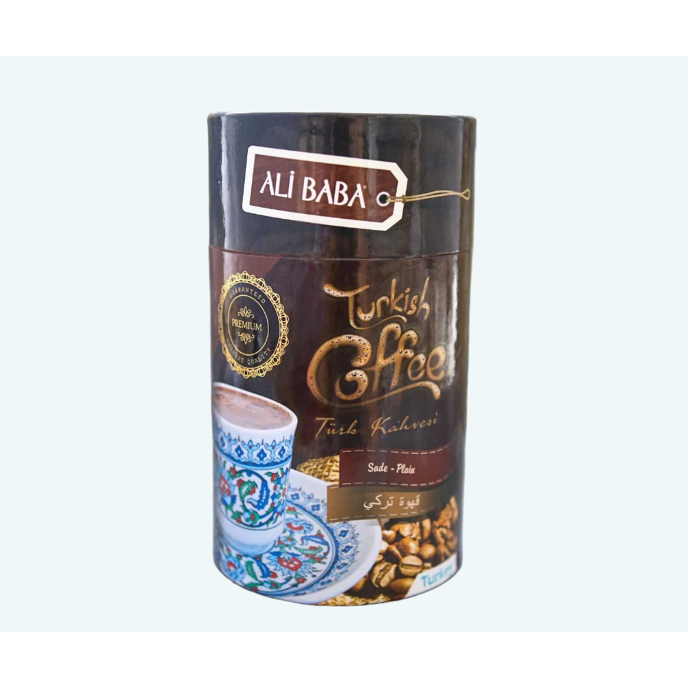 Ali Baba Plain Turkish Coffee Sade Turk Kahvesi 300g