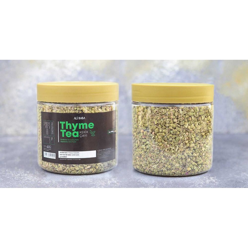 Ali Baba Turkish Thyme Tea Kekik Cayi Jar 100g