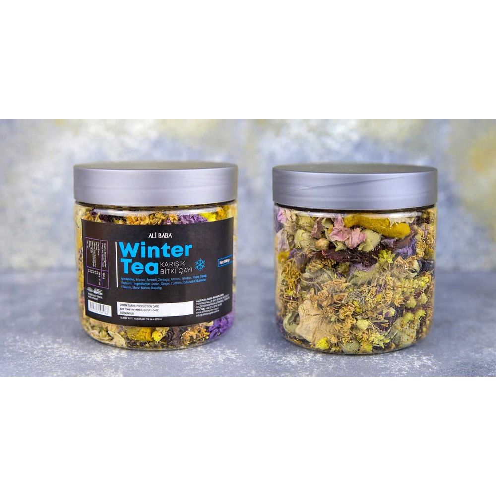 Ali Baba Winter Tea Karisik Bitki Cayi Jar 100g