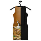 Half Black Half Gāolàng - Womens Bodycon Dress