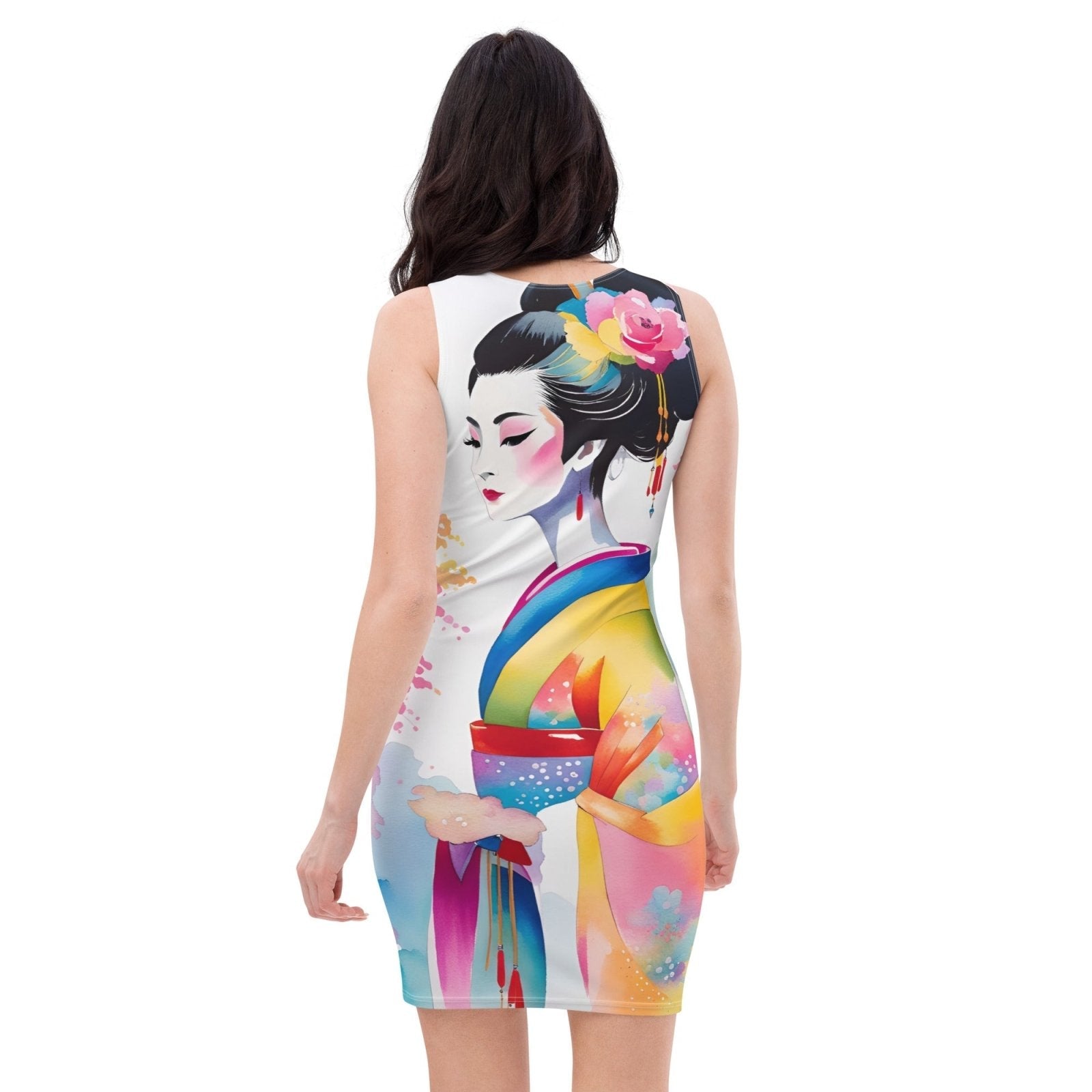 Geisha Girl - Womens Bodycon Dress