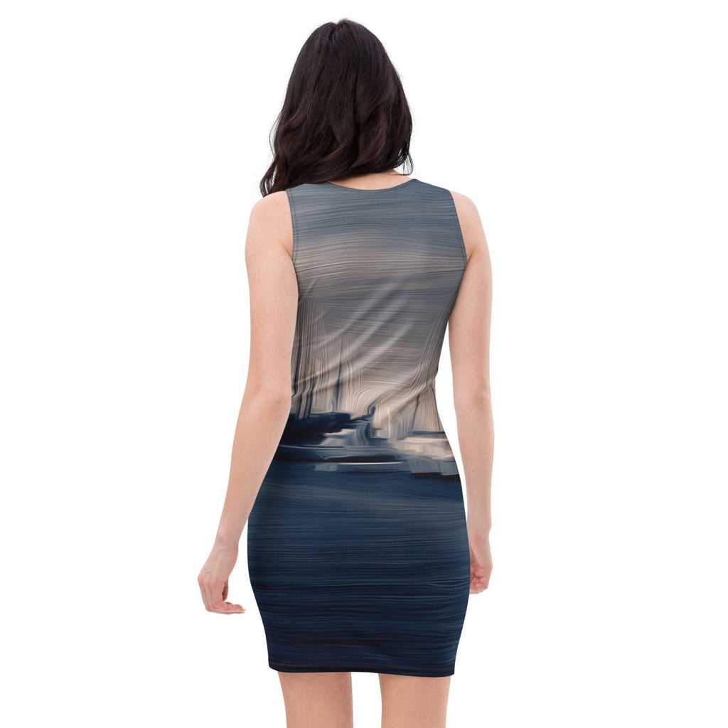The Sleeping Yachts (at Sunrise) - Womens Bodycon Dress