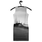 The Sleeping Yachts (at Night) - Womens Bodycon Dress
