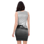 The Sleeping Yachts (at Night) - Womens Bodycon Dress
