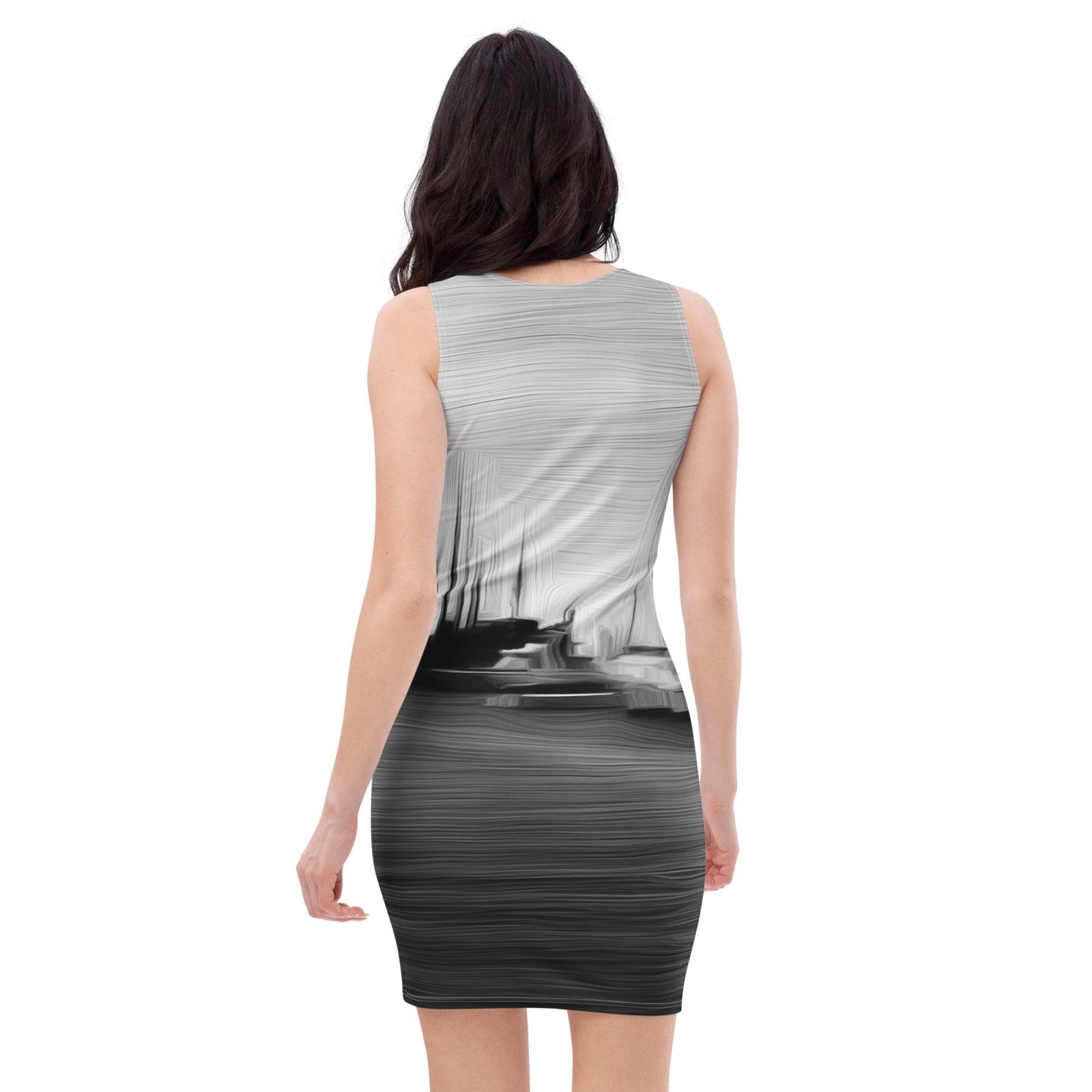 The Sleeping Yachts (at Night) - Womens Bodycon Dress