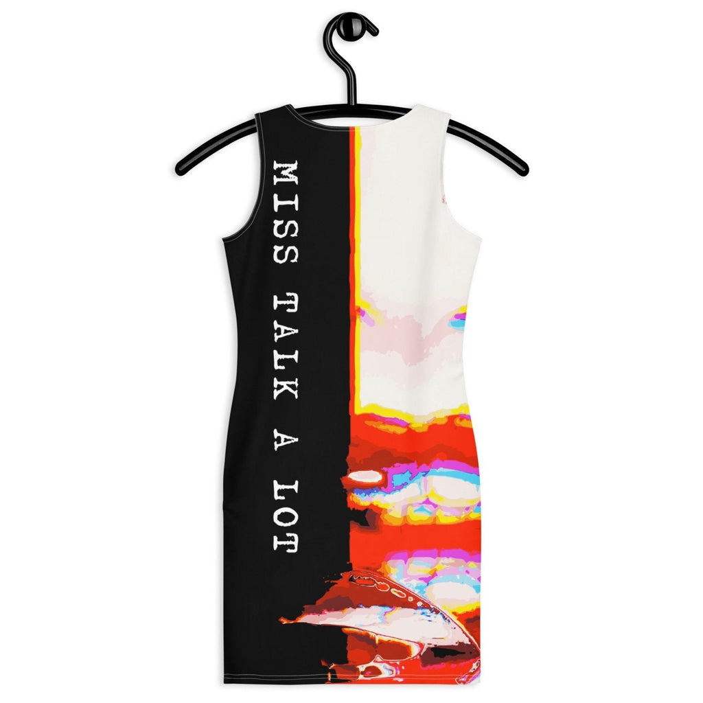 Miss Talk A Lot - Womens Bodycon Dress