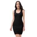 iSAW Womens Black Bodycon Dress