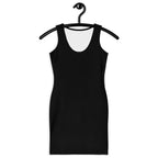 iSAW Womens Black Bodycon Dress