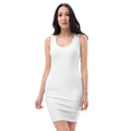iSAW Womens White Bodycon Dress