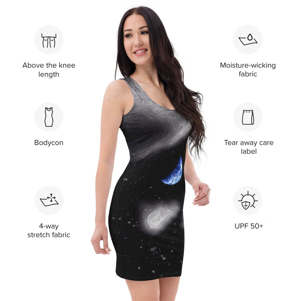 In The Quiet of Your Mind - Womens Bodycon Dress