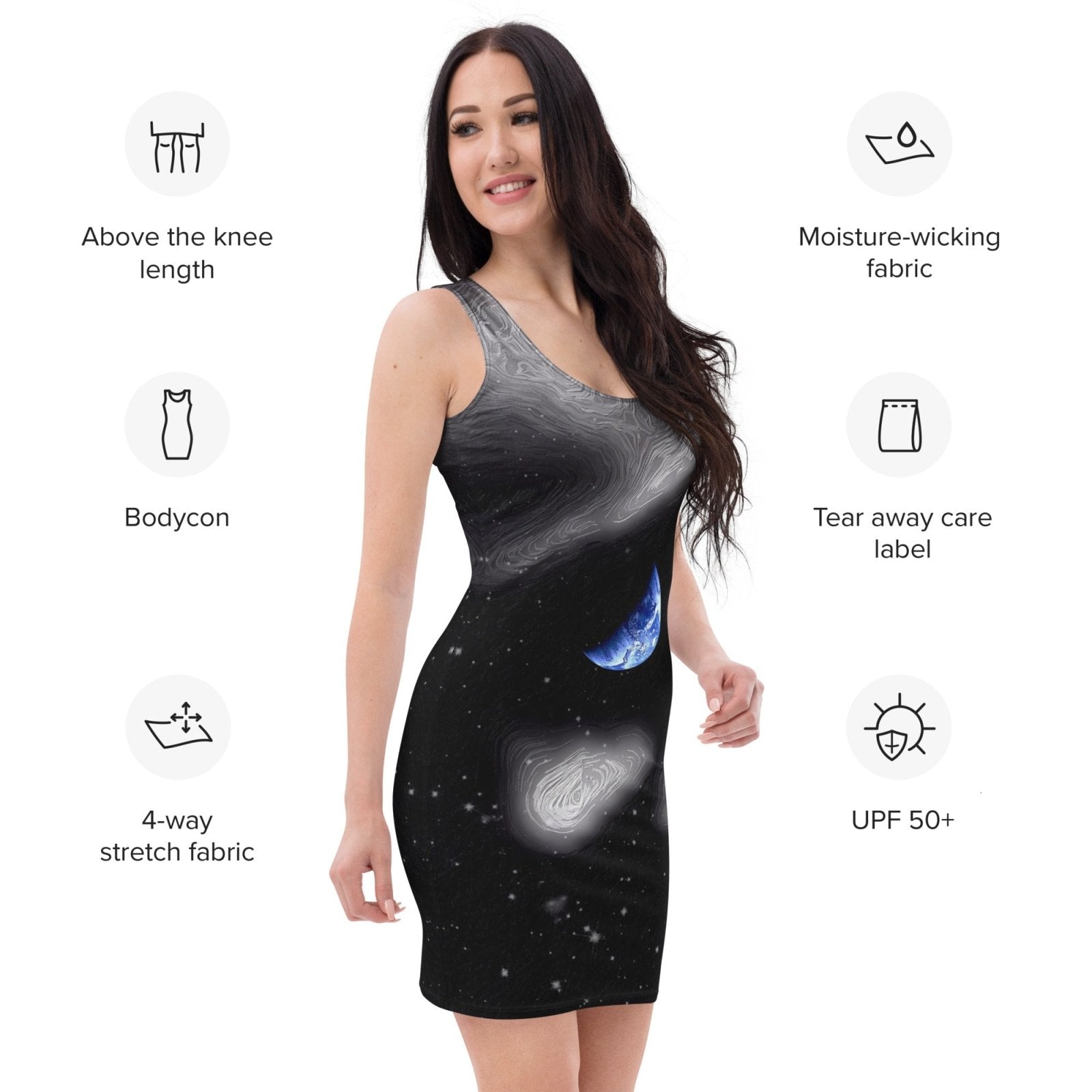 In The Quiet of Your Mind - Womens Bodycon Dress