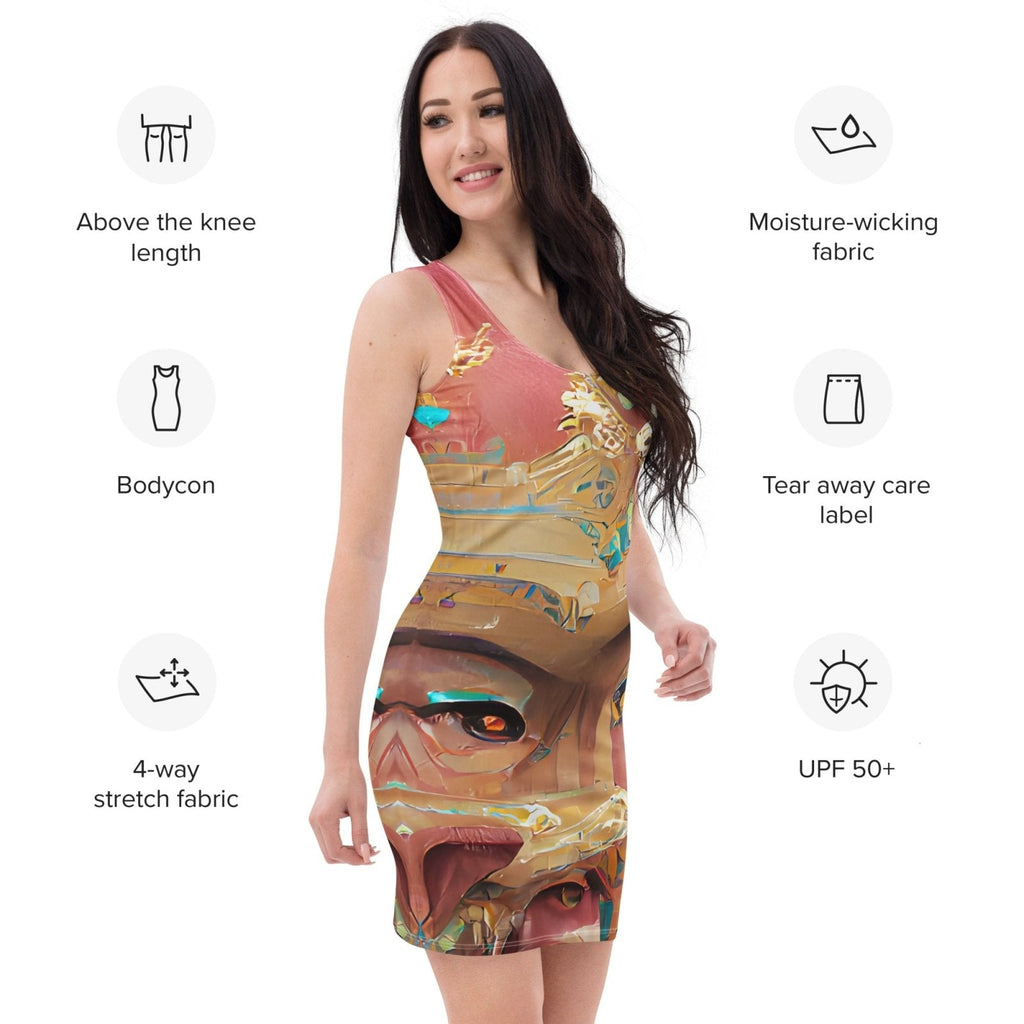 Huángdì - Womens Bodycon Dress