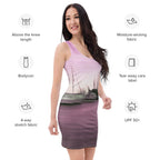 The Sleeping Yachts (at Evening) - Womens Bodycon Dress