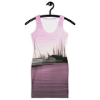 The Sleeping Yachts (at Evening) - Womens Bodycon Dress