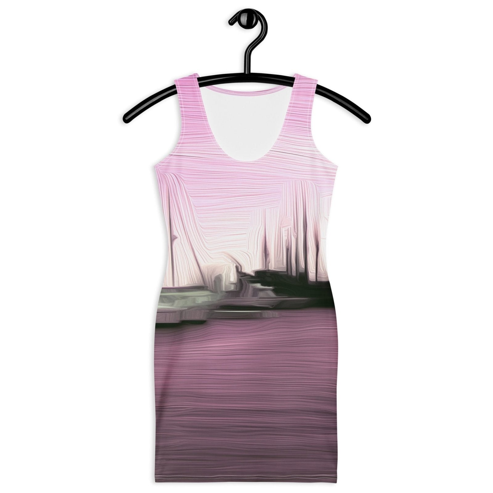 The Sleeping Yachts (at Evening) - Womens Bodycon Dress