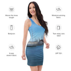 The Sleeping Yachts (at Morning) - Womens Bodycon Dress