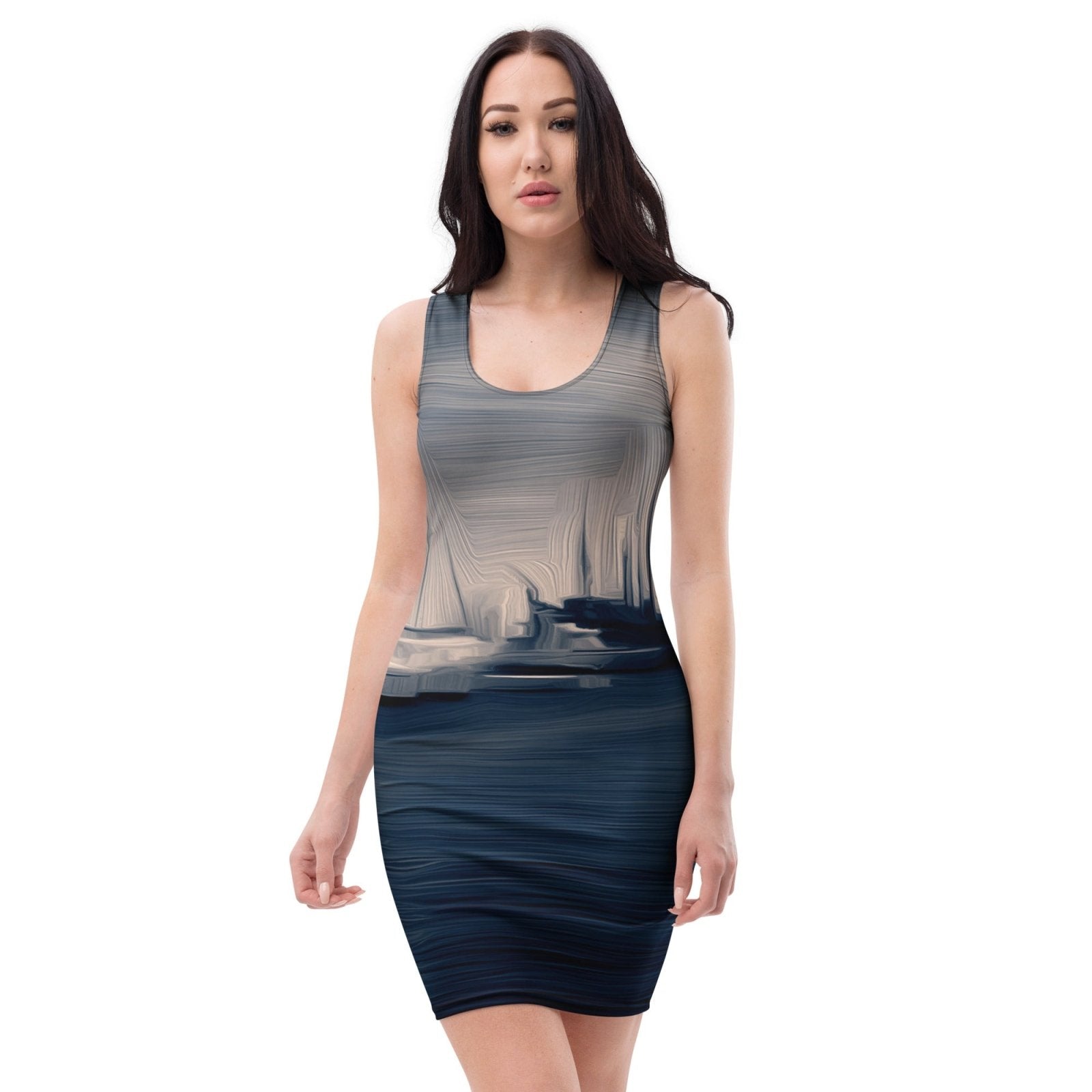 The Sleeping Yachts (at Sunrise) - Womens Bodycon Dress