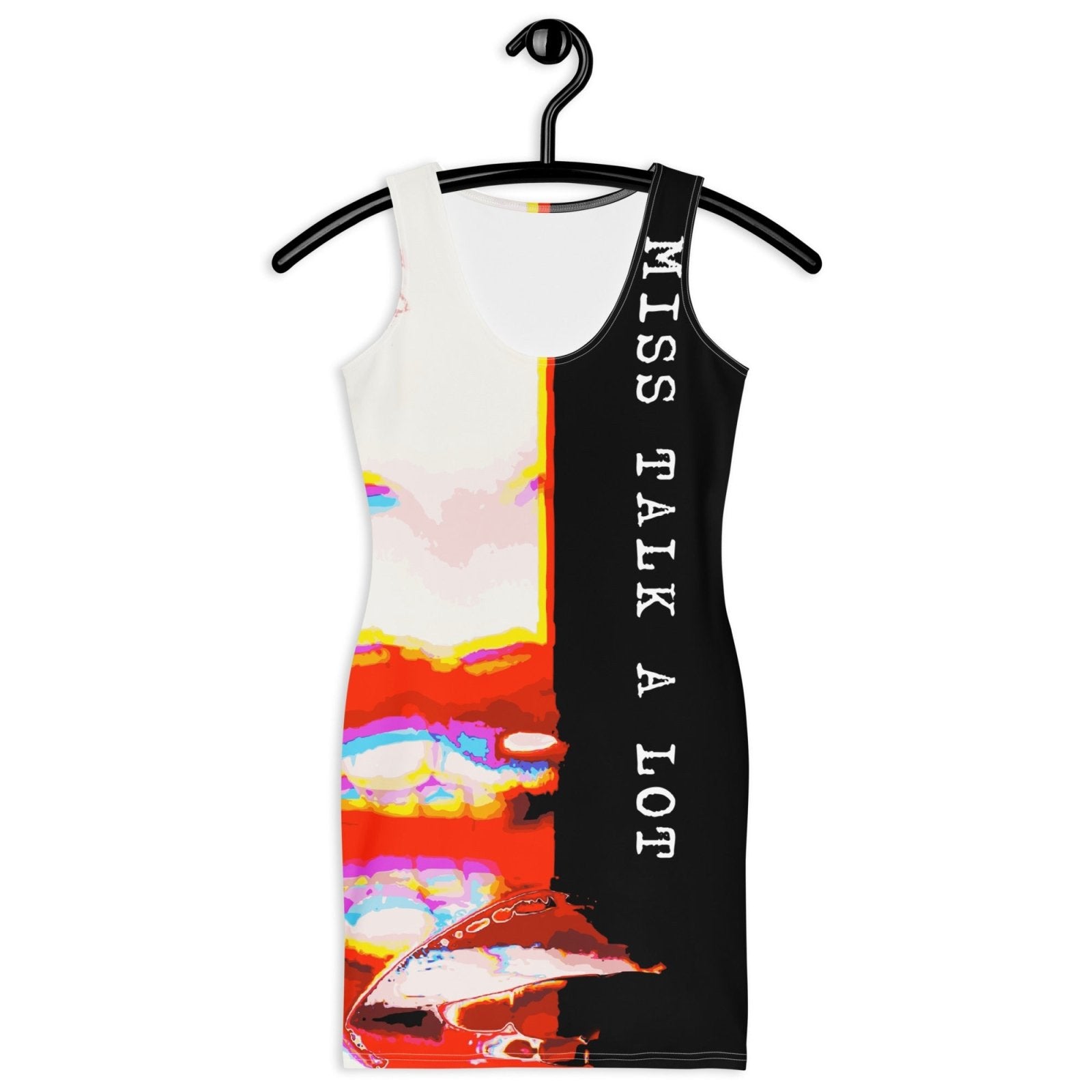 Miss Talk A Lot - Womens Bodycon Dress