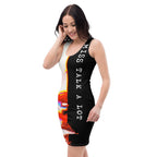 Miss Talk A Lot - Womens Bodycon Dress