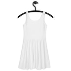 iSAW Womens White Skater Dress