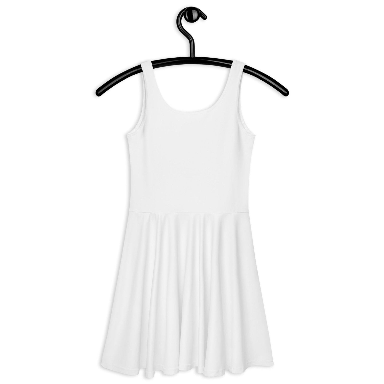 iSAW Womens White Skater Dress
