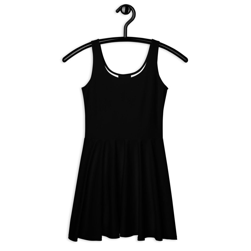 iSAW Womens Black Skater Dress