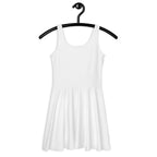 iSAW Womens White Skater Dress