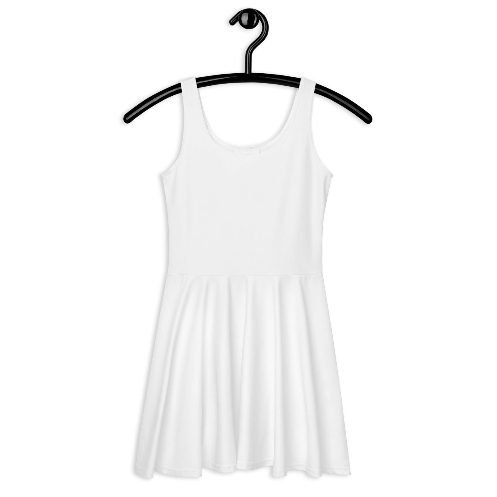iSAW Womens White Skater Dress