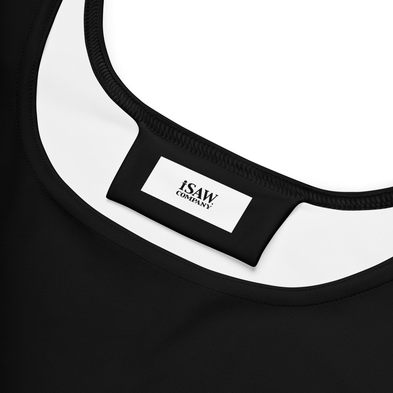 iSAW Womens Black Skater Dress
