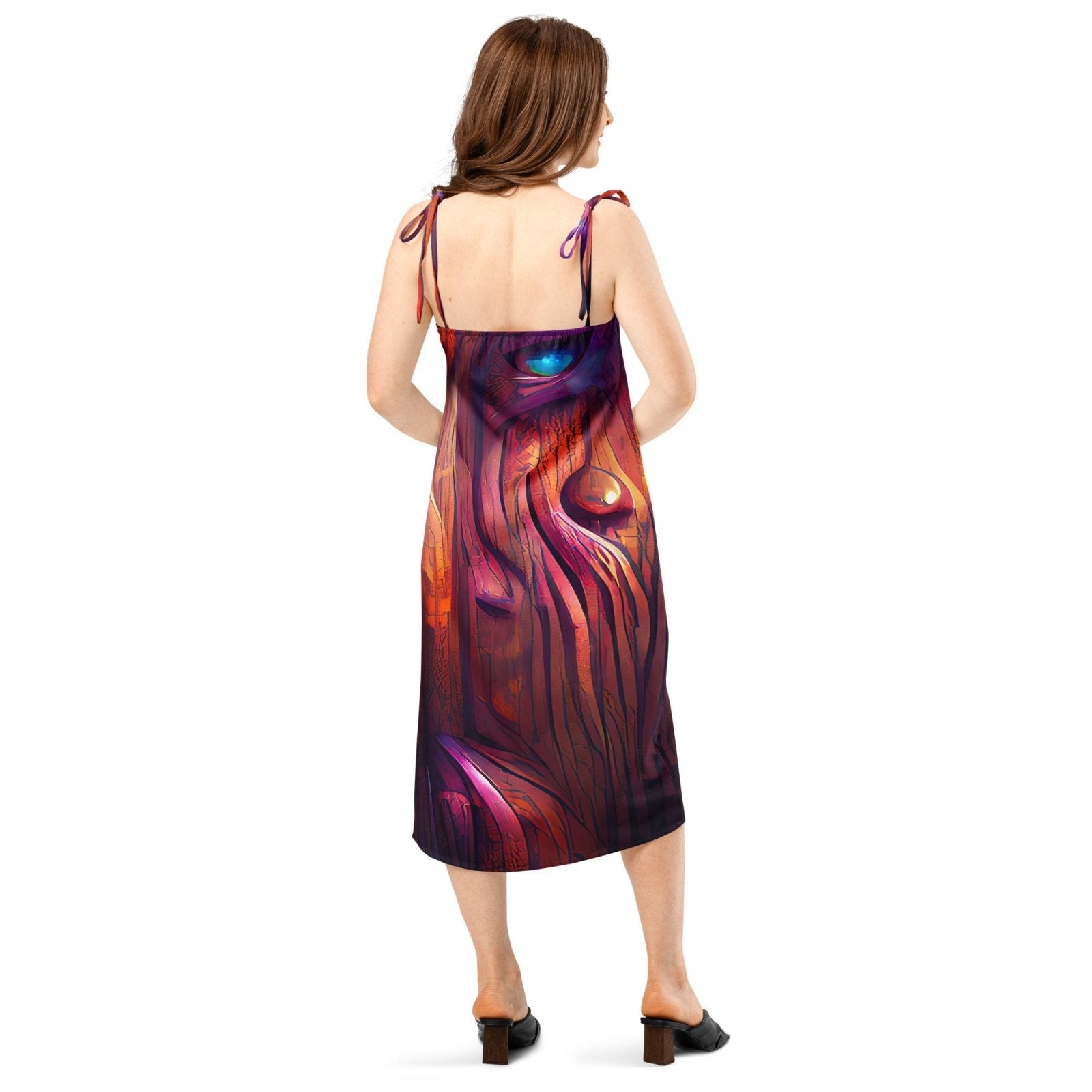 Hardwood - Womens Chiffon Slip Dress