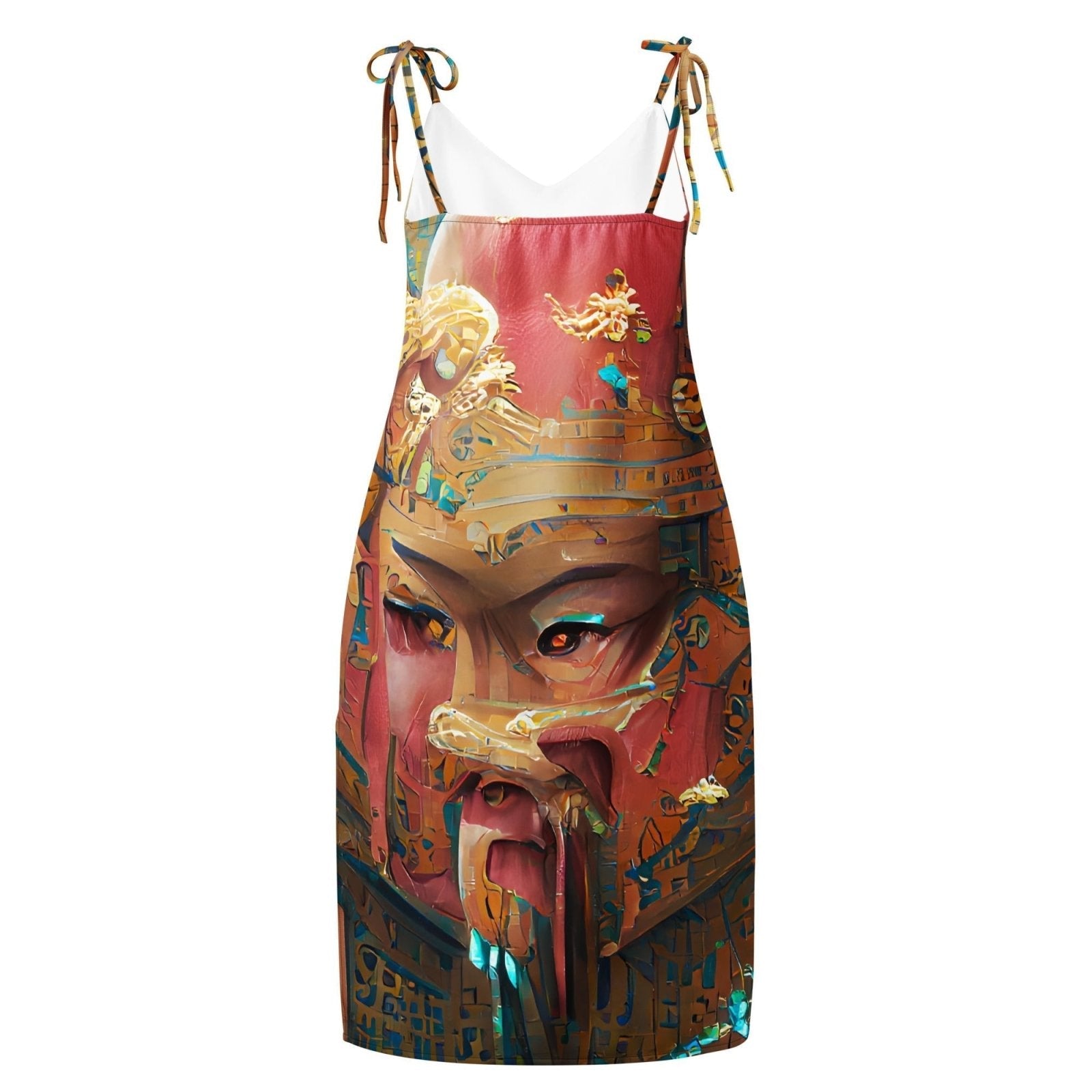 Huángdì - Womens Chiffon Slip Dress