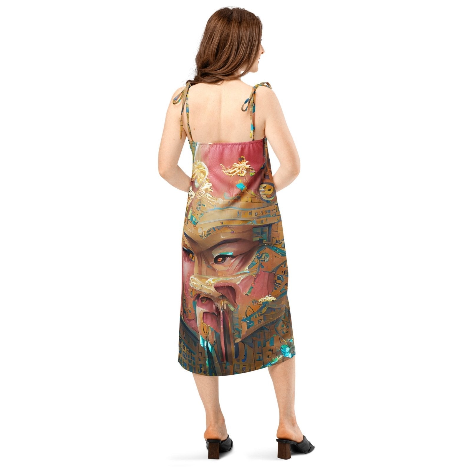 Huángdì - Womens Chiffon Slip Dress