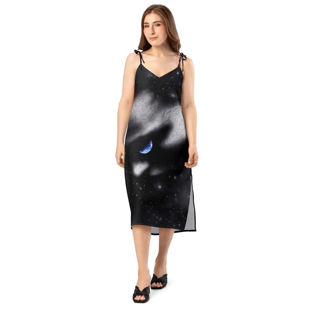 In The Quiet of Your Mind - Womens Chiffon Slip Dress