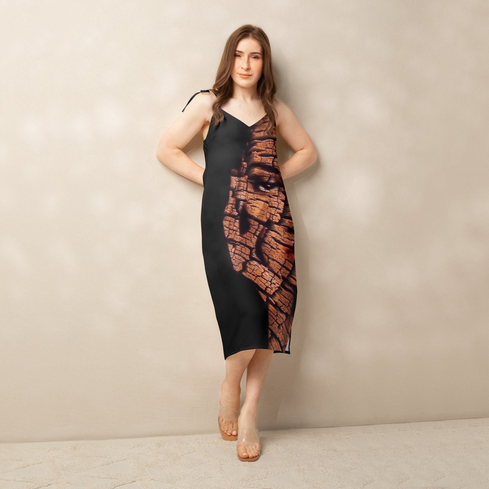 Bored Stiff - Womens Chiffon Slip Dress