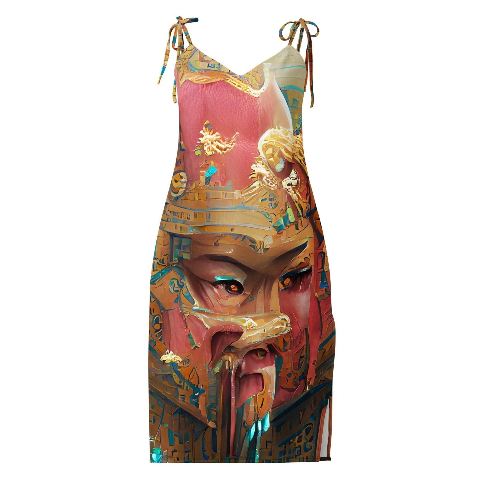 Huángdì - Womens Chiffon Slip Dress