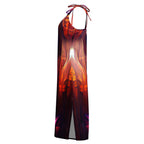 Hardwood - Womens Chiffon Slip Dress