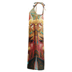Huángdì - Womens Chiffon Slip Dress