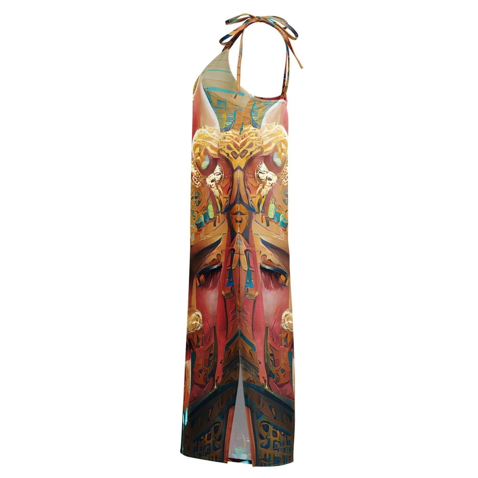 Huángdì - Womens Chiffon Slip Dress