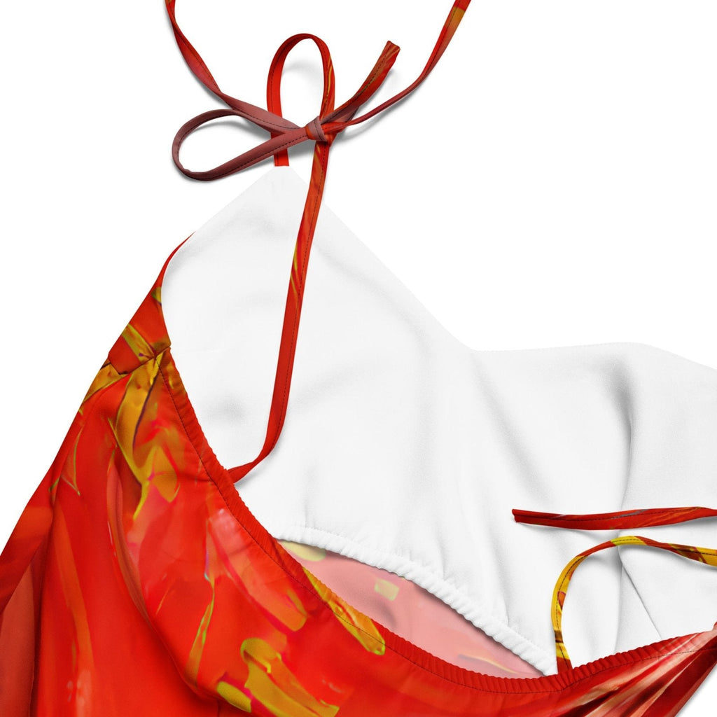 Qízhì - Womens Chiffon Slip Dress
