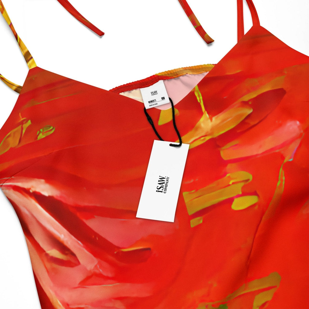 Qízhì - Womens Chiffon Slip Dress