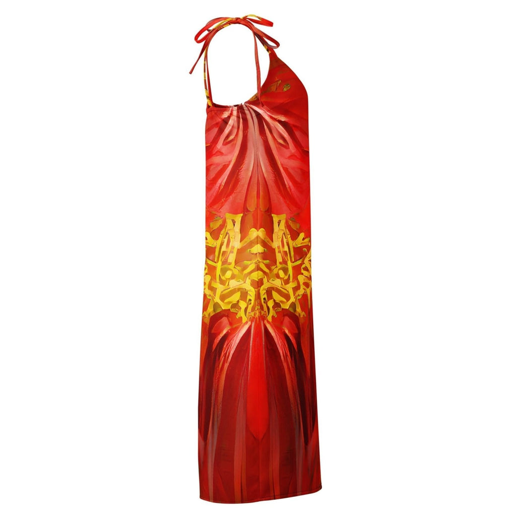Qízhì - Womens Chiffon Slip Dress