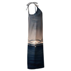 The Sleeping Yachts (at Sunrise) - Womens Chiffon Slip Dress