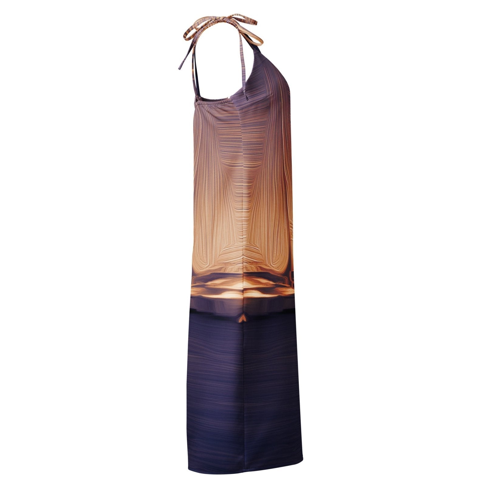 The Sleeping Yachts (at Sunset) - Womens Chiffon Slip Dress