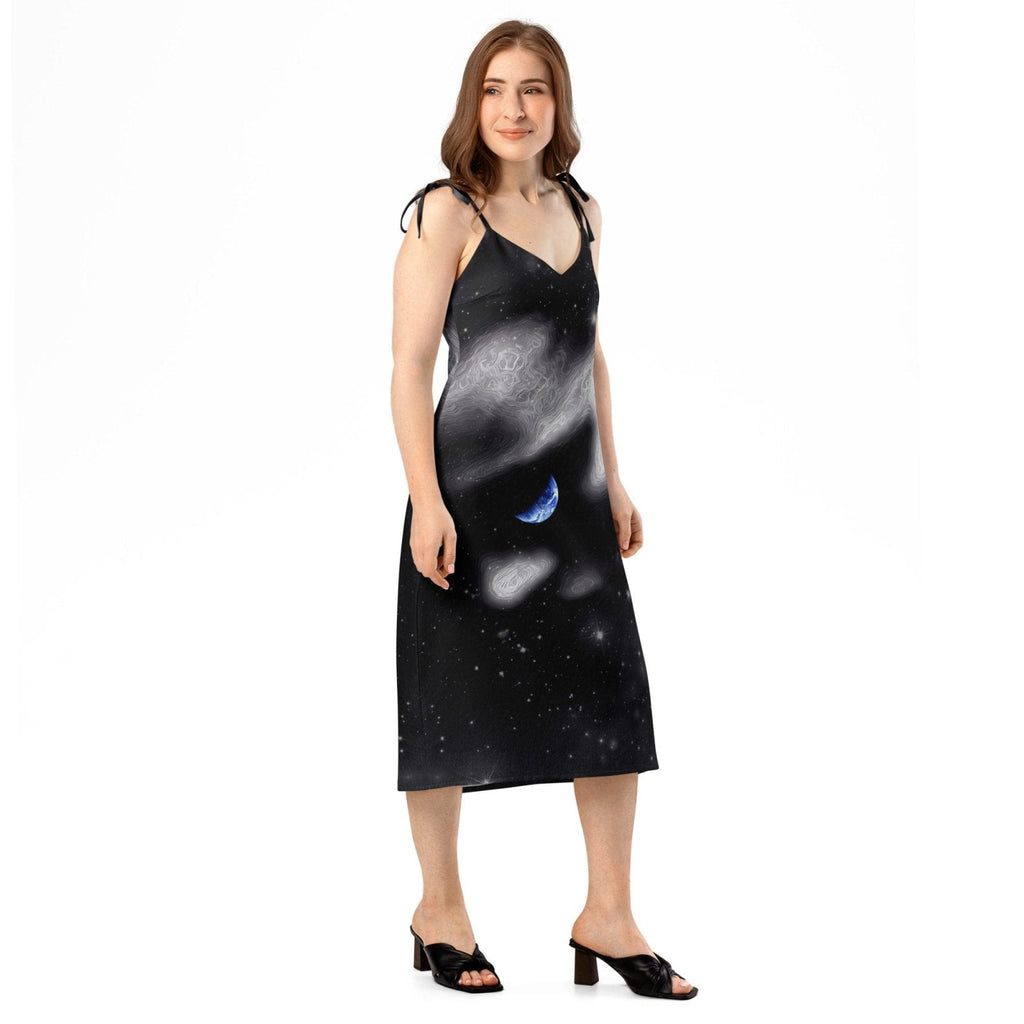 In The Quiet of Your Mind - Womens Chiffon Slip Dress