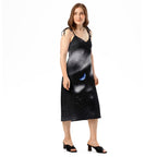 In The Quiet of Your Mind - Womens Chiffon Slip Dress