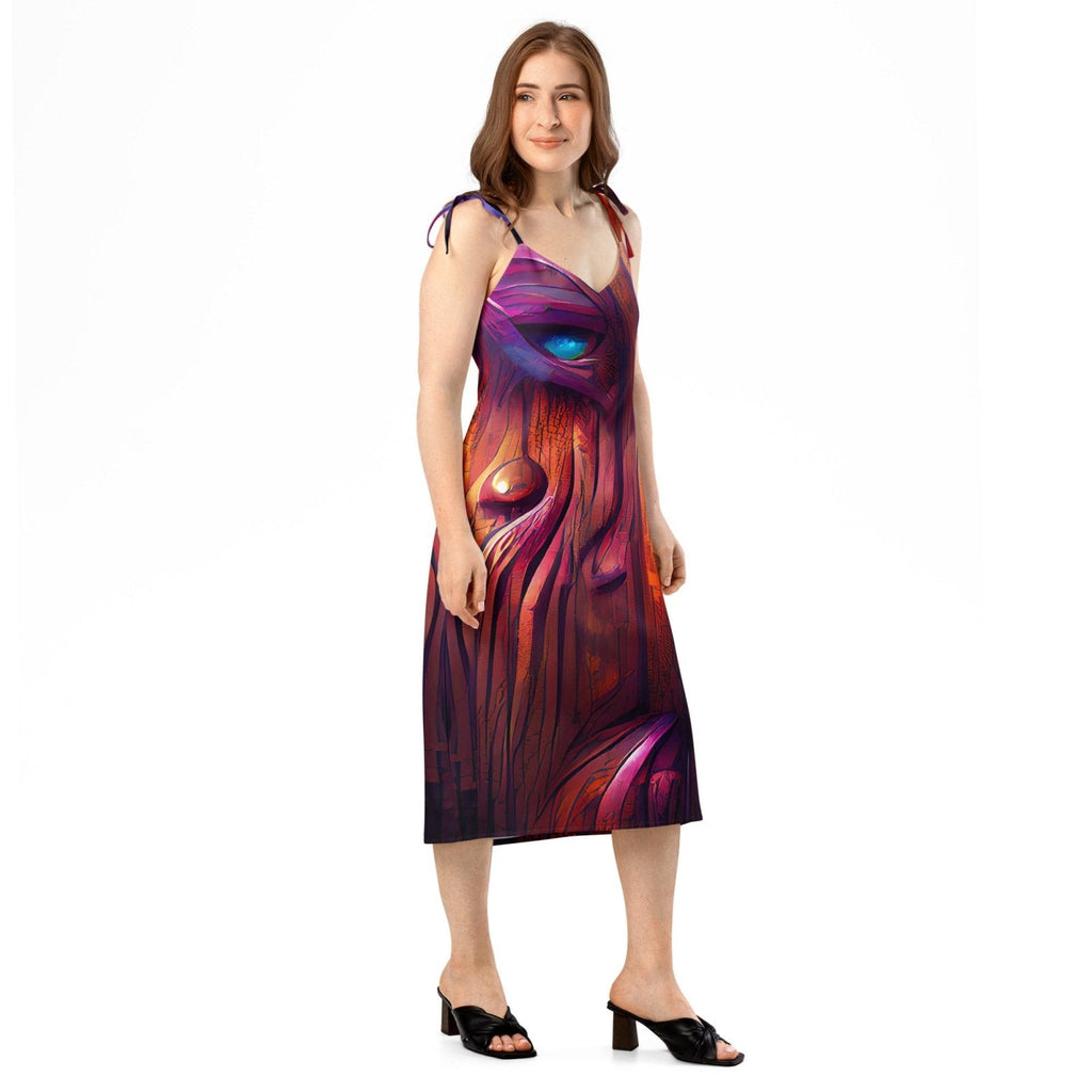 Hardwood - Womens Chiffon Slip Dress
