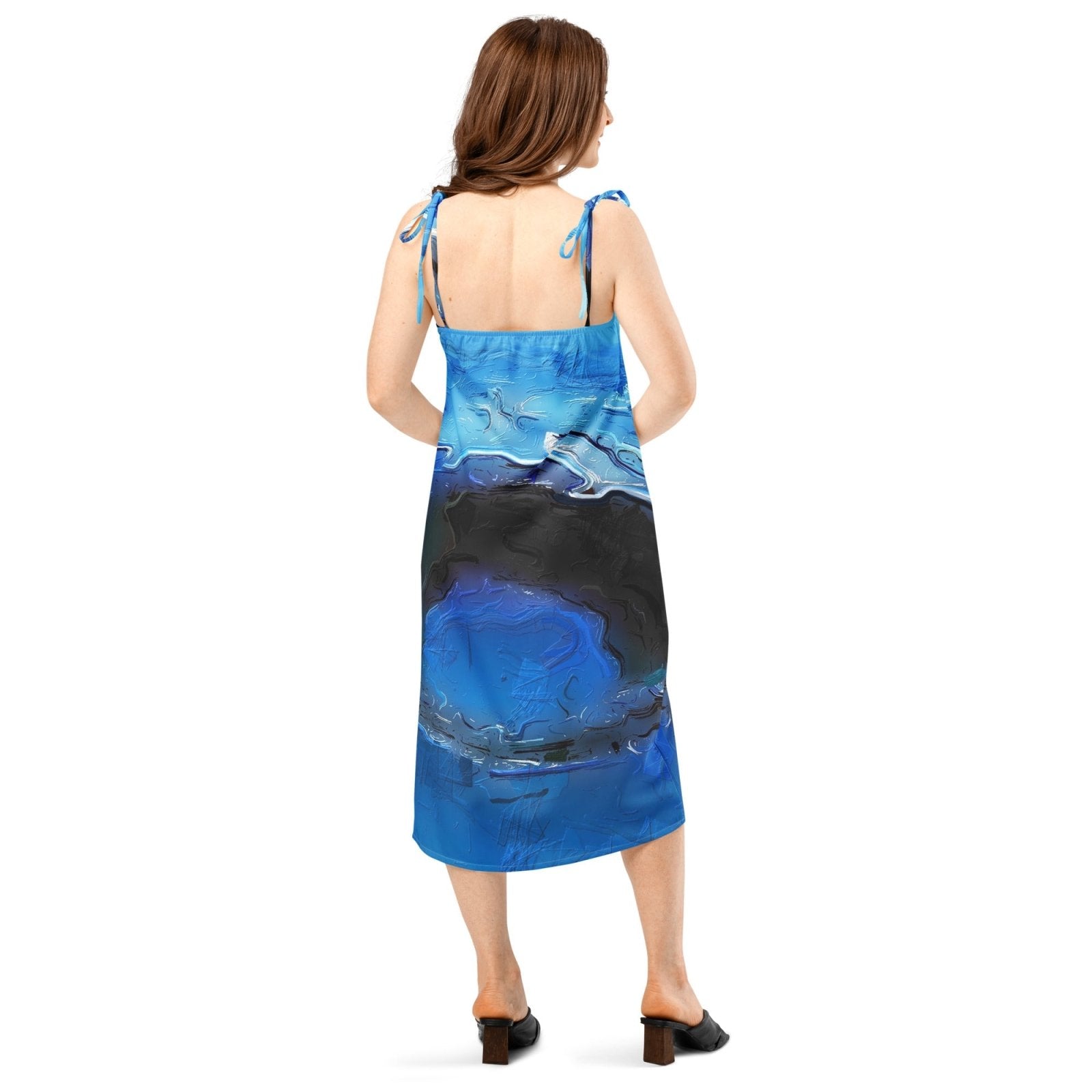 A Drop In The Ocean - Womens Chiffon Slip Dress