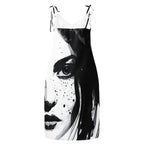 I'm Emotionally Empty - Womens Chiffon Slip Dress