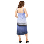 The Sleeping Yachts (at Afternoon) - Womens Chiffon Slip Dress