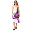 Hippie Guitar - Womens Chiffon Slip Dress